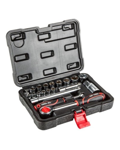 Набір інструментів Top Tools змінних головок 1/4", 3/8" 20 од. (38D520)