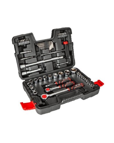 Набір інструментів Top Tools змінних головок 1/4", 1/2" 53 од. (38D530)