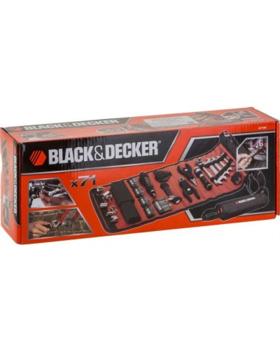 Набір інструментів Black&Decker автомобільний 71 предм. (A7144)