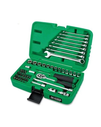 Набір інструментів Toptul 1/4" + ключі 49од. (GCAI4901)