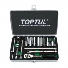Набір інструментів Toptul дюймових 1/4" 18од. 3/16"-9/16" (GCAD1813)