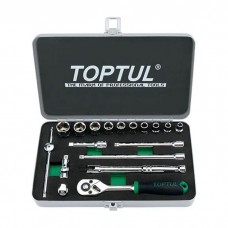 Набір інструментів Toptul дюймових 1/4" 18од. 3/16"-9/16" (GCAD1811)