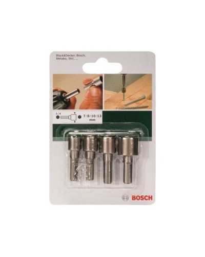 Набір інструментів Bosch торцевих насадок 1/4" (2.609.255.904)