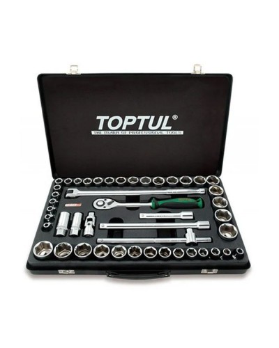 Набір інструментів Toptul 1/2" дюйм+метр. 46 од. (GCAD4601)