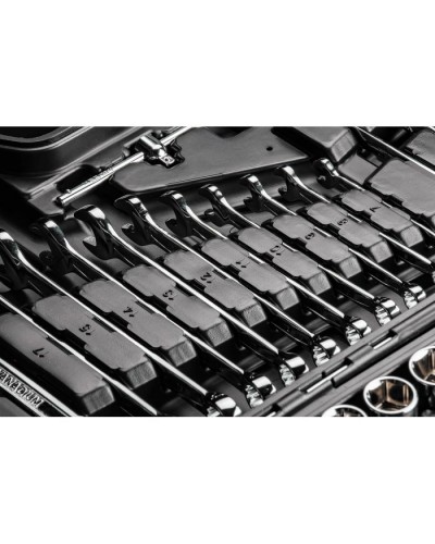 Набір інструментів Neo Tools 1/2", 1/4", CrV, 77 шт. (08-915)