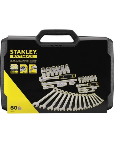 Набір інструментів Stanley FatMax, 1/4, 1/2, 50 шт. (FMMT82827-1)