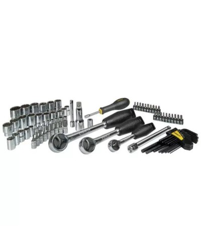 Набір інструментів Stanley Maxi-Drive торцевих 1/4", 3/8", 1/2", 80 предм. (STHT0-73930)