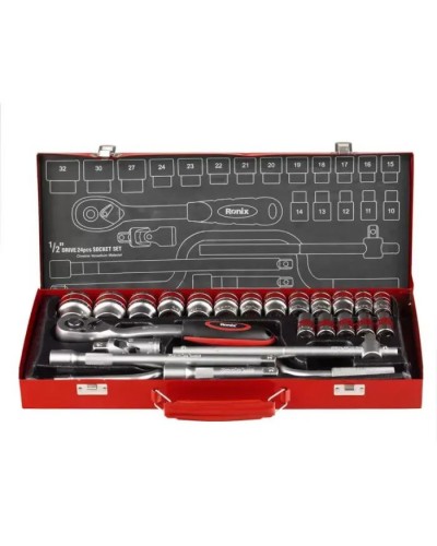 Набір інструментів Ronix 1/2", 24 шт (RH-2644)