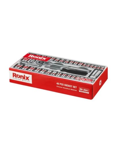 Набір інструментів Ronix 3/8", 40 шт (RH-2641)