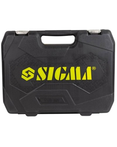 Набір інструментів Sigma насадок торцевих та біт 1/4", 1/2" 110шт CrV mid (6003771)