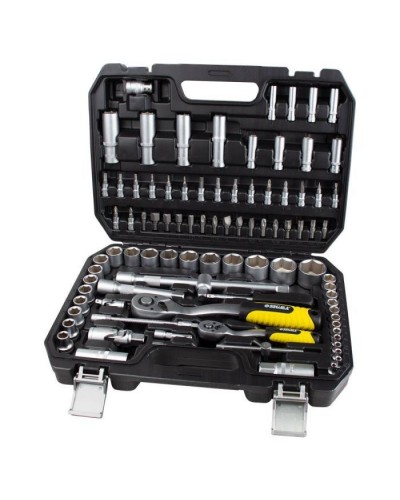 Набір інструментів Sigma насадок торцевих та біт 1/4", 1/2" 94шт CrV mid (6003761)