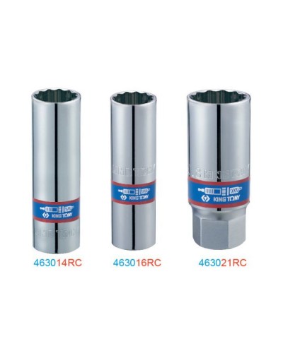 Набір інструментів KING TONY 1/2" 24 шт. 12-гранних з принаддям (4024SR)