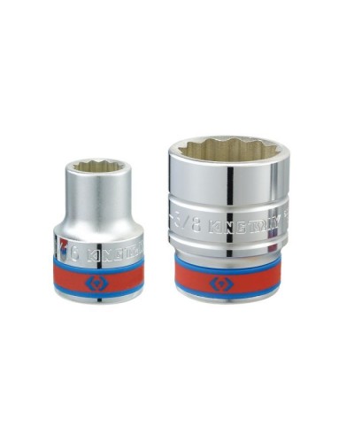 Набір інструментів KING TONY 3/4", 7/8"- 2", 16 шт. 12-гранних, з принаддям (6016SR)