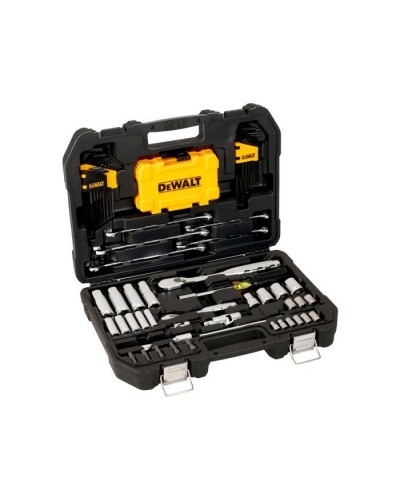 Набір інструментів DeWALT головок та біт 1/4" та 3/8", 89 шт. (DWMT73800-1)