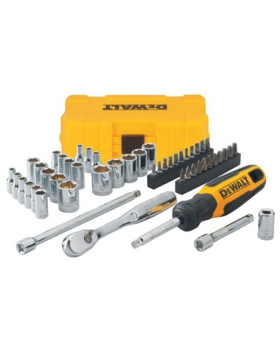 Набір інструментів DeWALT головок та біт 1/4", 50 шт. (DWMT81610-0)