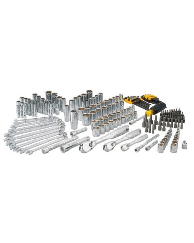 Набір інструментів DeWALT 1/4", 3/8", 1/2", 205 шт. (DWMT81534-1)