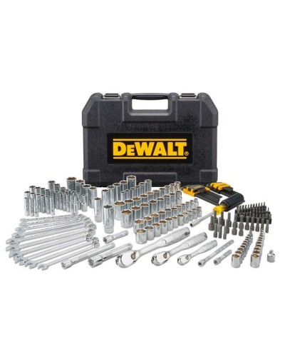 Набір інструментів DeWALT 1/4", 3/8", 1/2", 205 шт. (DWMT81534-1)