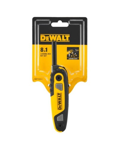 Набір інструментів DeWALT ключів шестигранних HEX: 1.5-8 мм (DWHT0-70263)