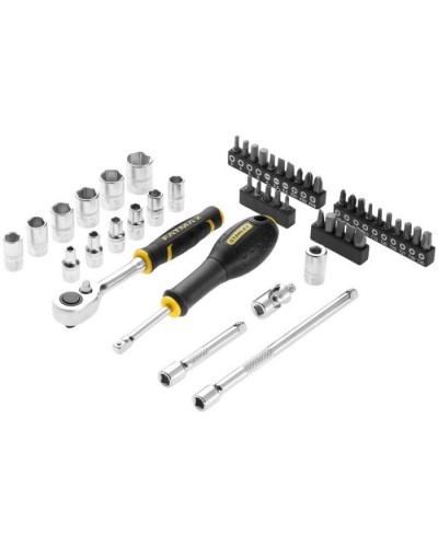 Набір інструментів Stanley FatMax Maxi Drive торцевих 1/4", шестигранний, 48 шт., кейс (FMMT98101-0)
