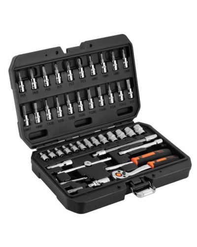 Набір інструментів Neo Tools 46шт, 1/4", CrV, кейс (10-004)