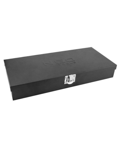Набір інструментів Neo Tools 63шт, 1/4", CrV, металевий кейс (10-008)