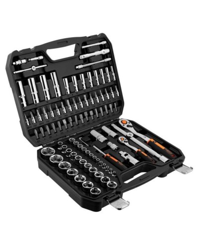 Набір інструментів Neo Tools 94шт, 1/2", 1/4", CrV, кейс (10-062)