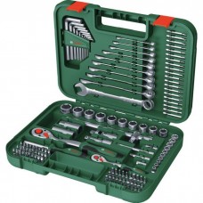 Набір інструментів Bosch 1/2", 1/4", 132шт, CrV (1.600.A02.Z9B)