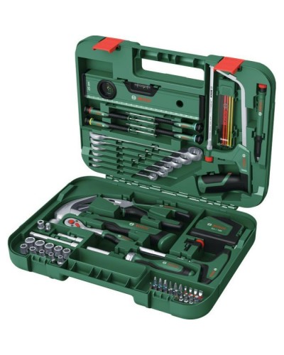 Набір інструментів Bosch 1/2", 64шт, CrV (1.600.A02.ZB3)