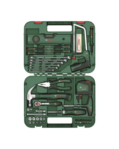 Набір інструментів Bosch 1/2", 64шт, CrV (1.600.A02.ZB3)