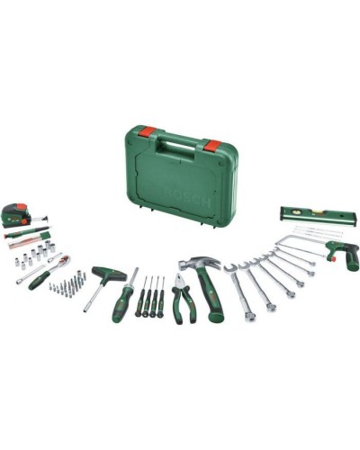 Набір інструментів Bosch 1/2", 64шт, CrV (1.600.A02.ZB3)