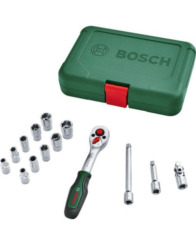 Набір інструментів Bosch 1/4", 14шт, кейс (1.600.A02.BY0)