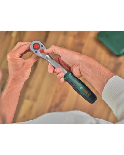 Набір інструментів Bosch торцевих 1/2", 25 шт, з тріскачкою (1.600.A02.Z9F)