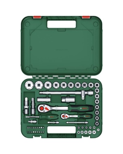 Набір інструментів Bosch з бітами та тріскачками, 1/2", 25 шт. (1.600.A02.Z9G)
