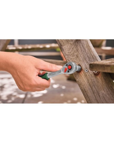 Набір інструментів Bosch з бітами та тріскачками, 1/2", 25 шт. (1.600.A02.Z9G)