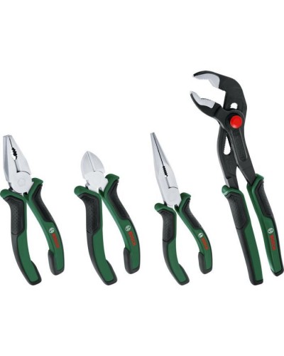 Набір інструментів Bosch шарнірно-губцевих, 4шт (1.600.A02.W7K)