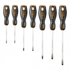 Набір викруток Neo Tools шліцьових, 7 шт. (04-206)