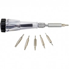 Набір викруток Black&Decker з бітами PH000/SL1.5,PH00/SL2.0,PH0/SL2.5,T7,T15,T6, 7шт, АВС пластик (A7197)