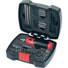 Набір викруток Black&Decker з бітами PZ1, PH2 x2, SL6, T30, Hx3, L = 25, 50 мм, 43 шт, кейс (A7175)
