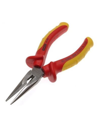 Плоскогубці Stanley MaxSteel VDE 1000V электрика, удл.губки L=210мм. (0-84-007)