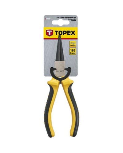 Плоскогубці Topex круглогубцы, 160 мм (32D109)