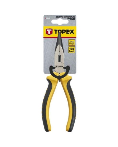 Плоскогубці Topex прямые, 160 мм (32D101)