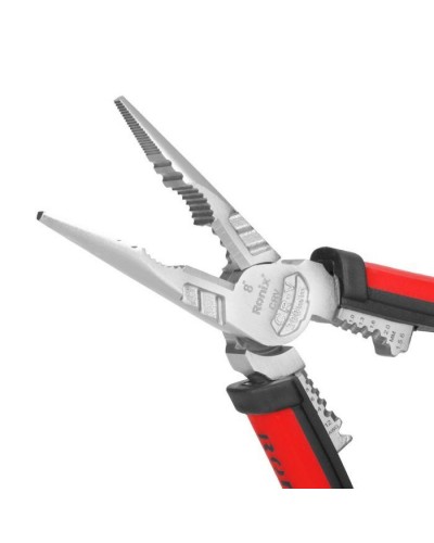 Плоскогубці Ronix довгогубці 205мм (RH-1393)