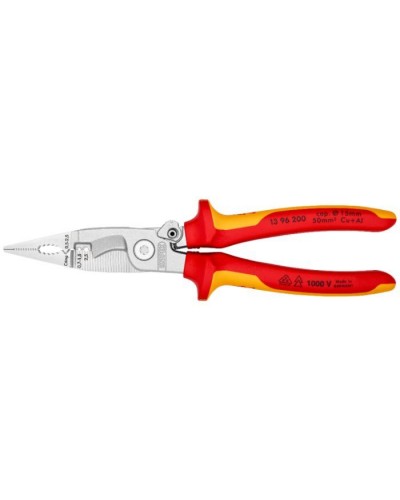 Плоскогубці KNIPEX для електромонтажних робіт (13 96 200)