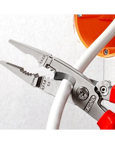Плоскогубці KNIPEX електромонтажні (13 81 200)