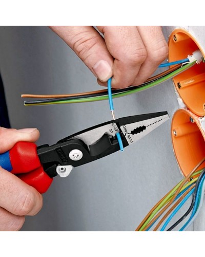 Плоскогубці KNIPEX електромонтажні 200мм (13 91 200)
