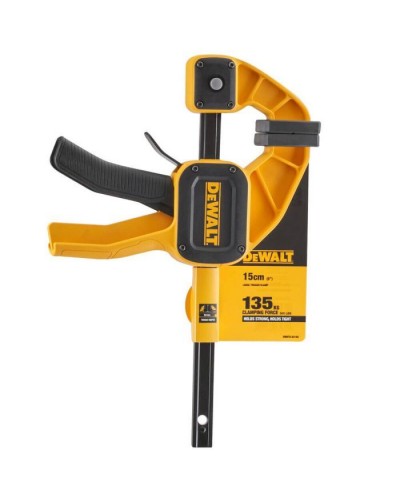 Струбцина DeWALT "L" тригерна (швидкозатискна), 150 мм, тиск 135 кг. (DWHT0-83192)