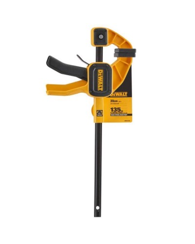 Струбцина DeWALT "L" тригерна (швидкозатискна), 300 мм, тиск 135 кг. (DWHT0-83193)