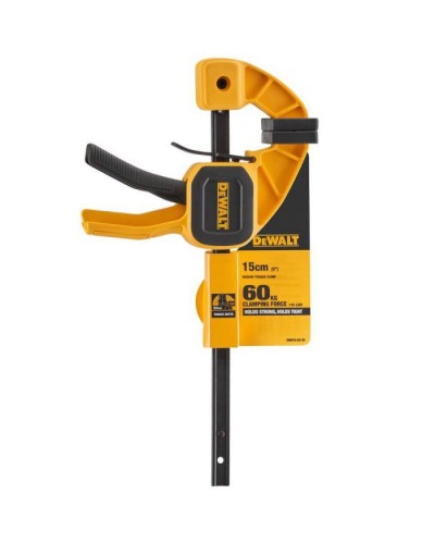 Струбцина DeWALT "M" тригерна (швидкозатискна), 150мм, тиск 63 кг. (DWHT0-83139)