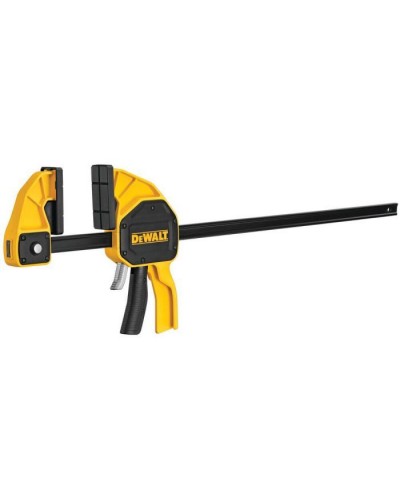 Струбцина DeWALT "XL" тригерна (швидкозатискна), 600 мм, тиск 270 кг. (DWHT0-83186)