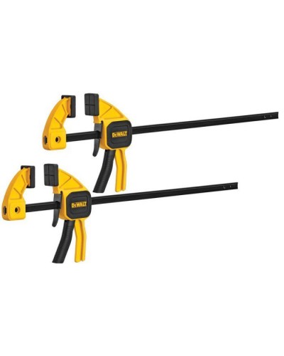 Струбцина DeWALT "M" тригерні (швидкозатискні), 300мм, тиск 63 кг, 2 шт. (DWHT0-83158)
